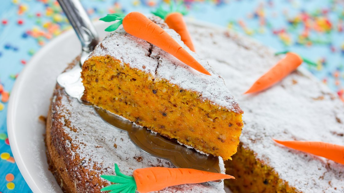Bild: Rüblitorte: saftiger Karottenkuchen ohne Mehl